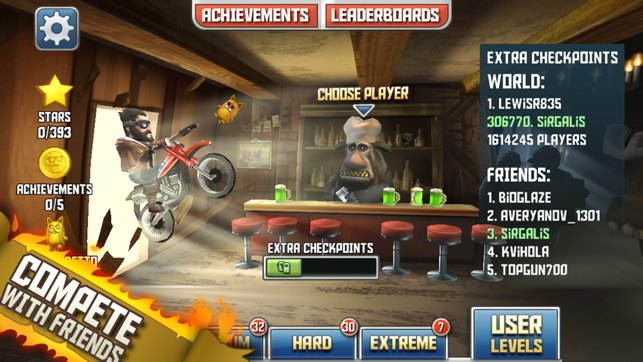 Bike Baron, game for IOS