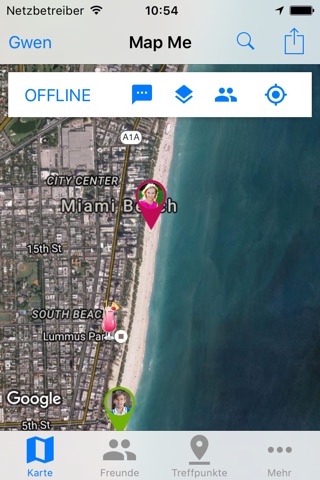 Map Me - Share your location in real time screenshot 2