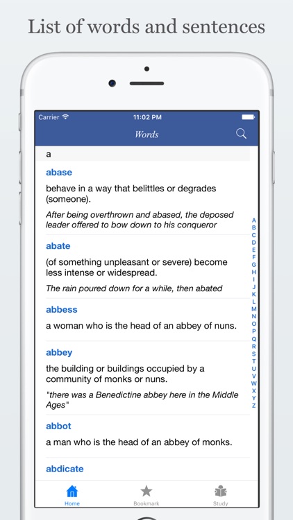 AP Word List - quiz, flashcard and game