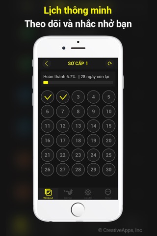 30 Ngày Tập Bụng Pro screenshot 4