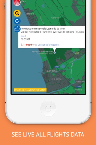 Italy Flights : Alitalia, Meridiana Flight Tracker & Air Radar screenshot 2