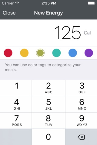 Energy — Daily Calorie Counter screenshot 2