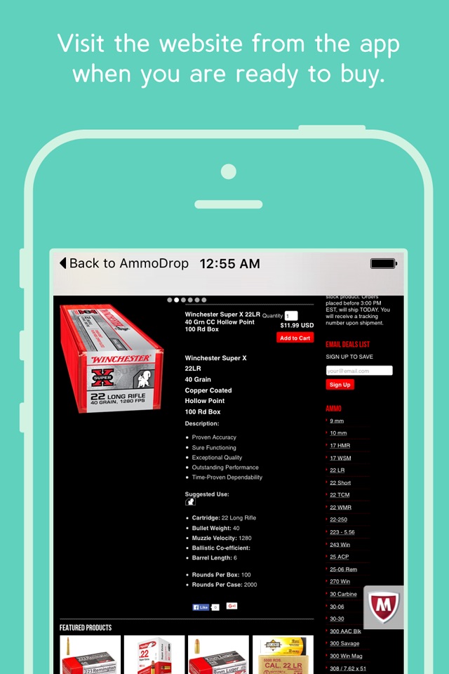 AmmoDrop - Find & Track Online Ammo Prices screenshot 3