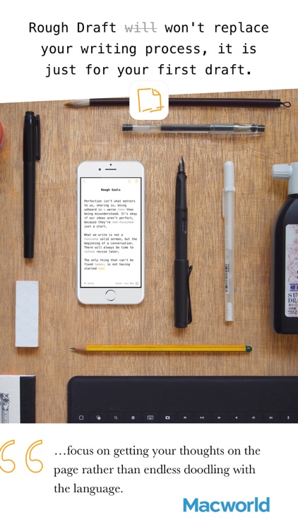 Rough Draft: Stop Editing and Just Write screenshot-4