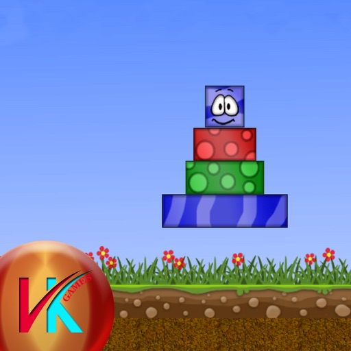 Save The Blue Blocks Kids Game icon