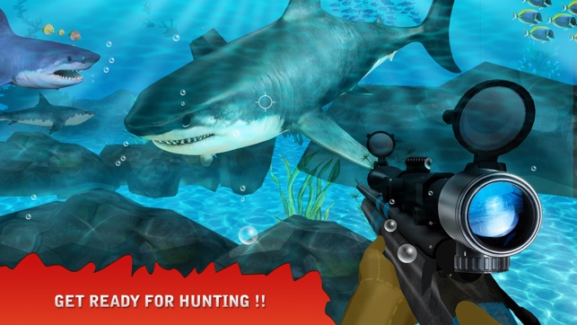 Shark Hunting - Deep sea underwater shooting game(圖1)-速報App