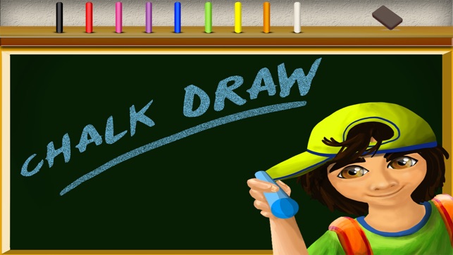 Chalk Draw - Chalkboard / Blackboard Doodle Paint Pad(圖1)-速報App