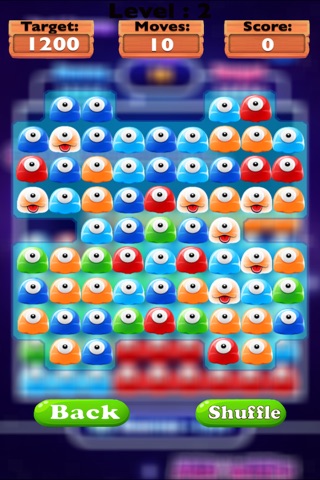 Pop Monster Blast Mania-Match 3 Puzzle game for All screenshot 3