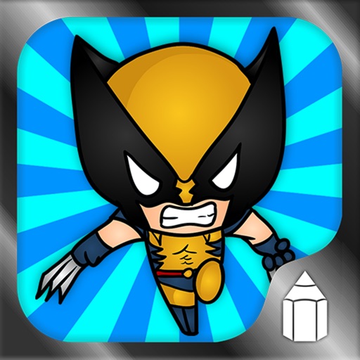 How To Draw Superheroes Edition iOS App