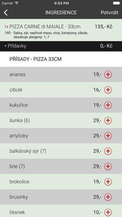 Pizza San Daniello Sojčák screenshot-3