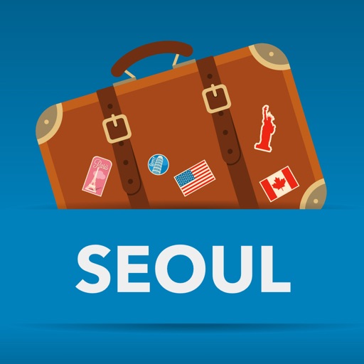 Seoul offline map and free travel guide icon