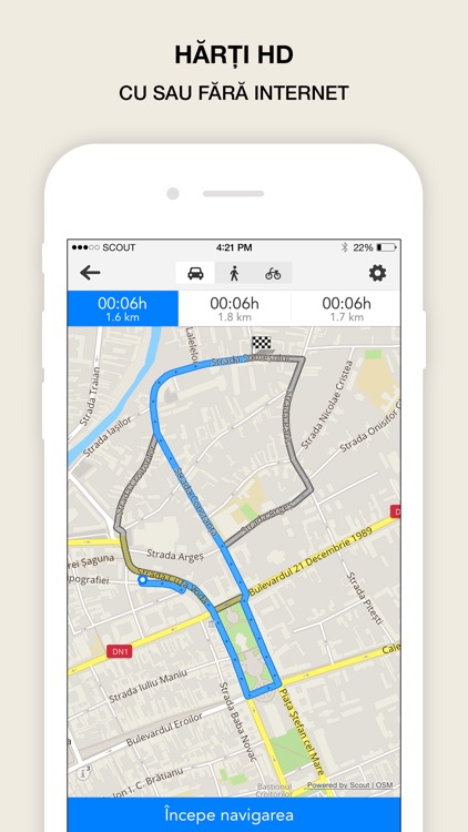 Scout - GPS Navigație screenshot-3