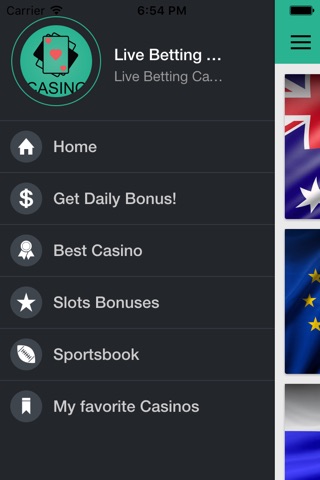 Live Betting Casinos – Online Gambling, Poker, Bingo, Blackjack, Craps and Bitcoin Casino screenshot 3