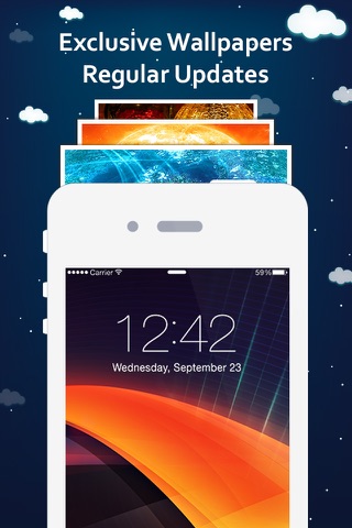 Live Glow Wallpapers & Backgrounds for Live Photos, Radiant lights, Fire Arts Images & Lock Screen Themes screenshot 4