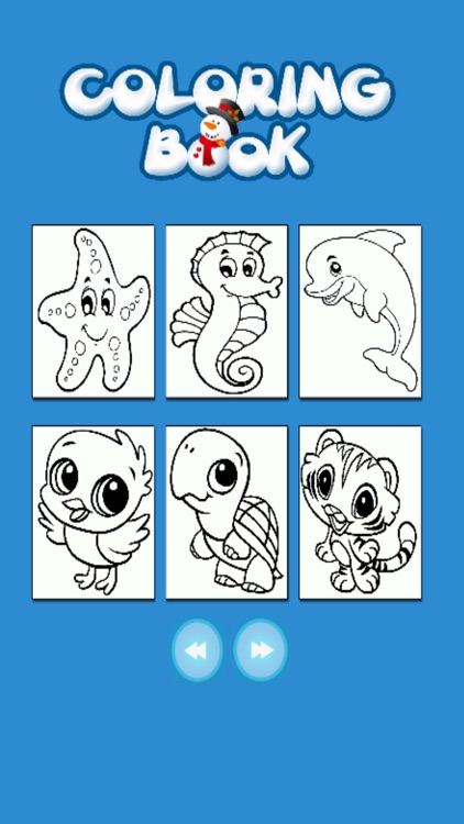 Kids Coloring Book - Cute Cartoon Mamiya