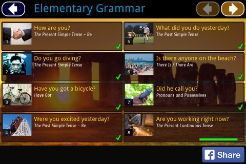 Speedy English Grammar Lessons screenshot 3