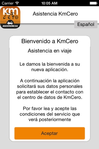 Asistencia KmCero screenshot 2
