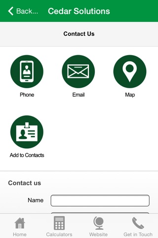 Cedar Solutions screenshot 3