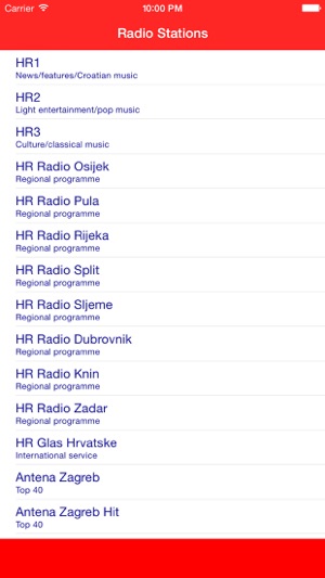 Radio Channel Croatia FM Online Streaming Pro(圖1)-速報App