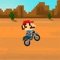 Stunt Bike SuperHero Rival - 8-Bit Style Streetcar Motorcycle Racing Game