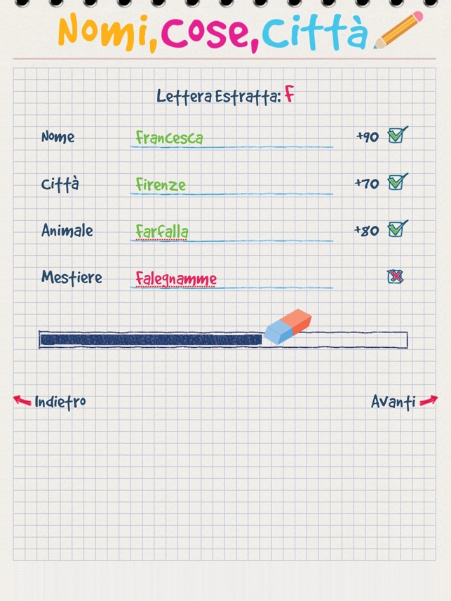 scarica nomi cose citta gratis