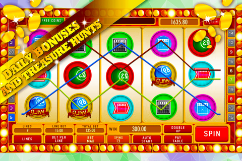 Bingo Slot Machine: Take a leap in the dark and match the fortunate numbers screenshot 3