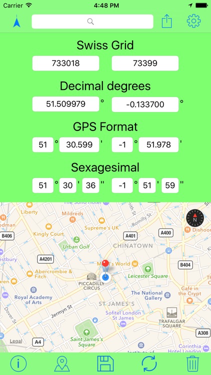 Swiss Grid Coordinates Tool screenshot-3