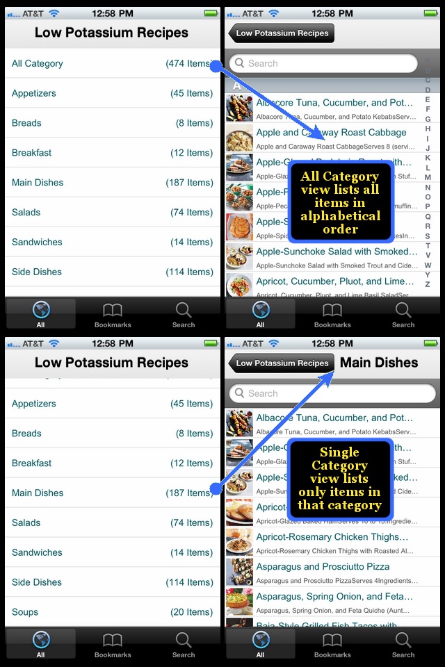 Low Potassium Recipes screenshot 3