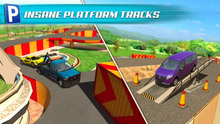 Obstacle Course Extreme Car Parking Simulator screenshot-4