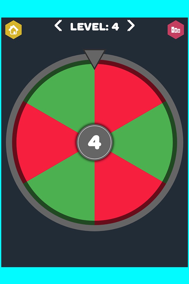 Official America : Stop The Wheel of Fortune, Spin and Stop the Genius Tire on same colour Triangle screenshot 2
