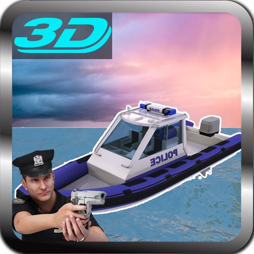 Emergency Police Boat Rescue 3D