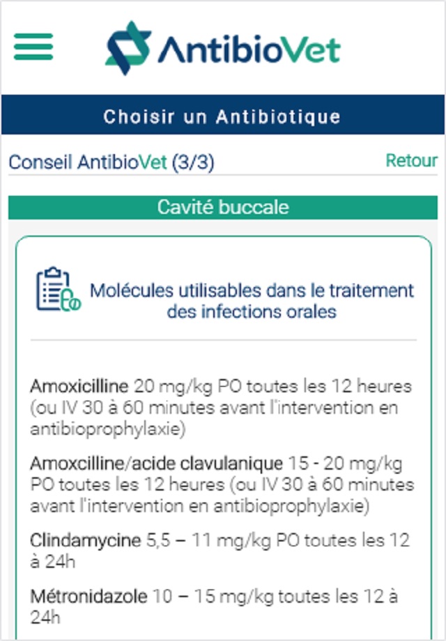 AntibioVet : Chiens et Chats screenshot 3