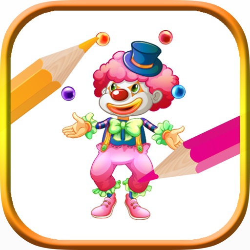 Circus Coloring Book For Kids iOS App