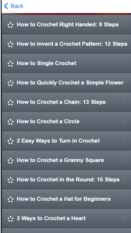 Basic Crochet Stitches - How to Crochet