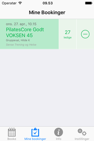 Sense Trening & Helse screenshot 2