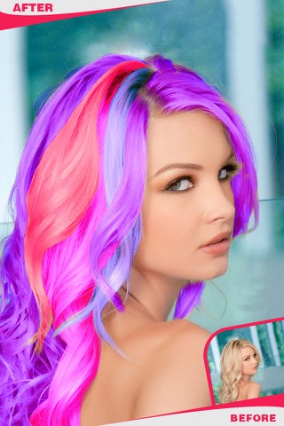 Color Changer Booth For Hair -  Change Hair Color and Style Them screenshot 4