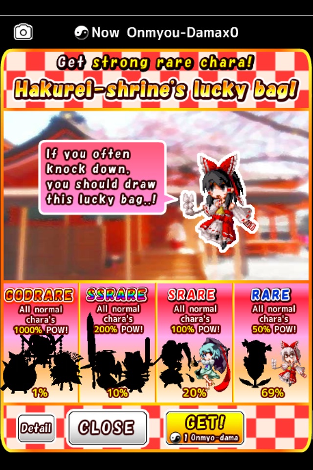 Speed tapping idle RPG for touhou [Free titans clicker app] screenshot 4