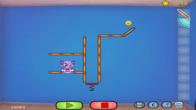 Cat Shmat - Cut the rope like Action Physics Puzzle Game screenshot-4