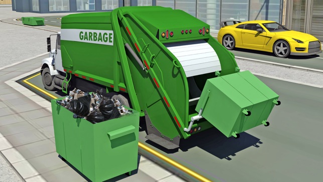 City Garbage truck Driver 3d simulator(圖2)-速報App