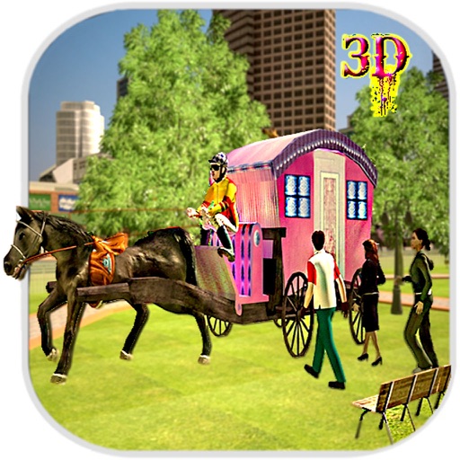 Horse Carriage 2016 Transport Simulator – Real City Horse Cart Driving Adventure iOS App