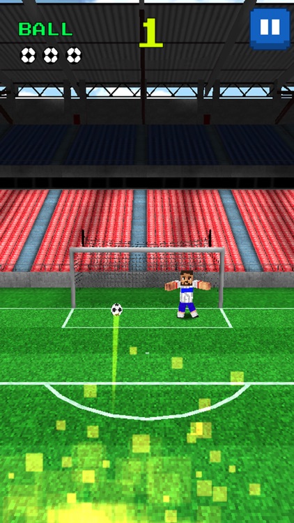 Pixel Soccer - Flick Free Kick screenshot-4