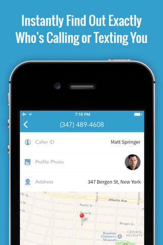 Reverse Caller ID Lookup & Free Phone Book App screenshot 2