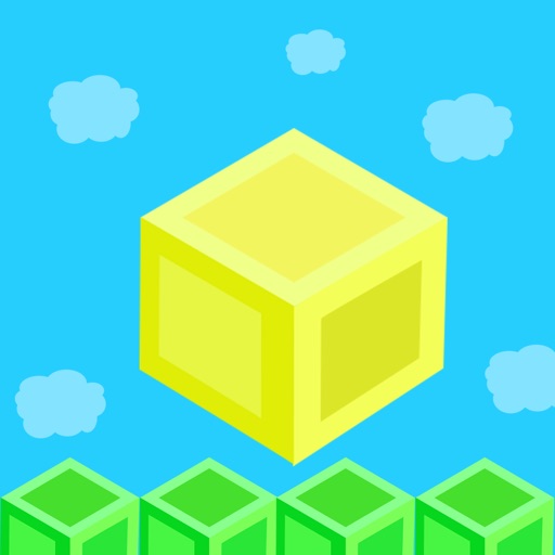 Gravity Cube Jump iOS App