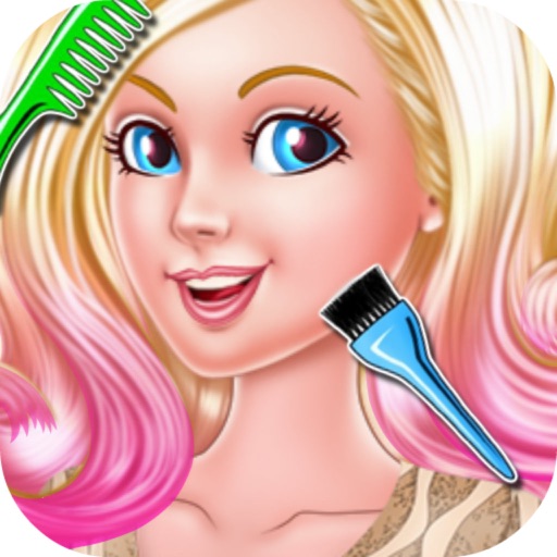 Super Princess Ombre Hair - Magic Angel Party/Fashion Beauty Makeup icon