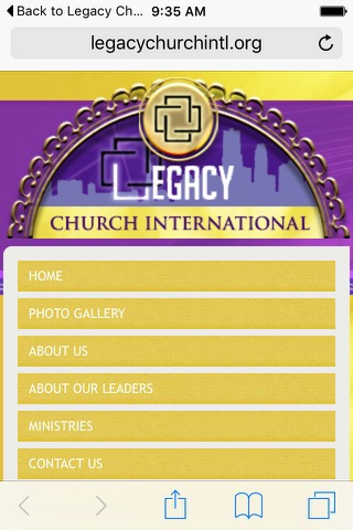 Legacy Church International screenshot 4