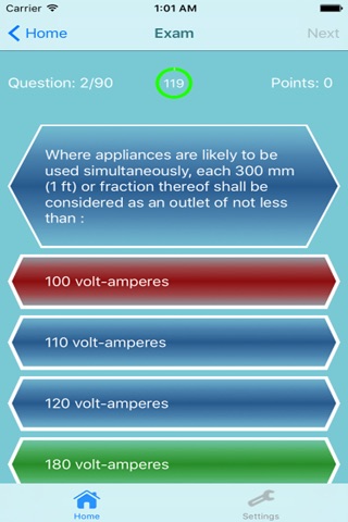 Electrician Exam 1500 Questions screenshot 3