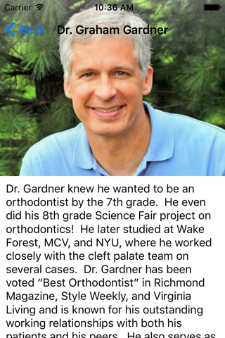 Gardner Orthodontics screenshot 4