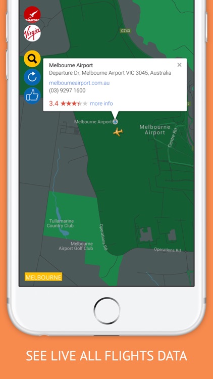 Australia Flights for Qantas, Virgin Air Flight Tracker & Radar