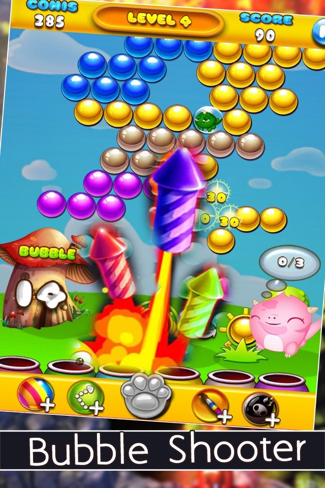 Bubble Shooter Deluxe - Land Pet Pop 2016 Free Edition screenshot 2