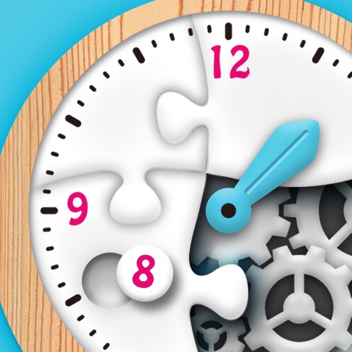 Clockwork Puzzle Full - Learn to Tell Time Icon